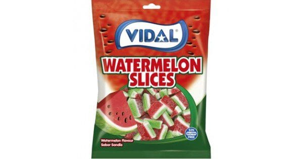 Vidal Saquetas Talhadas Melancia 90gr c/14