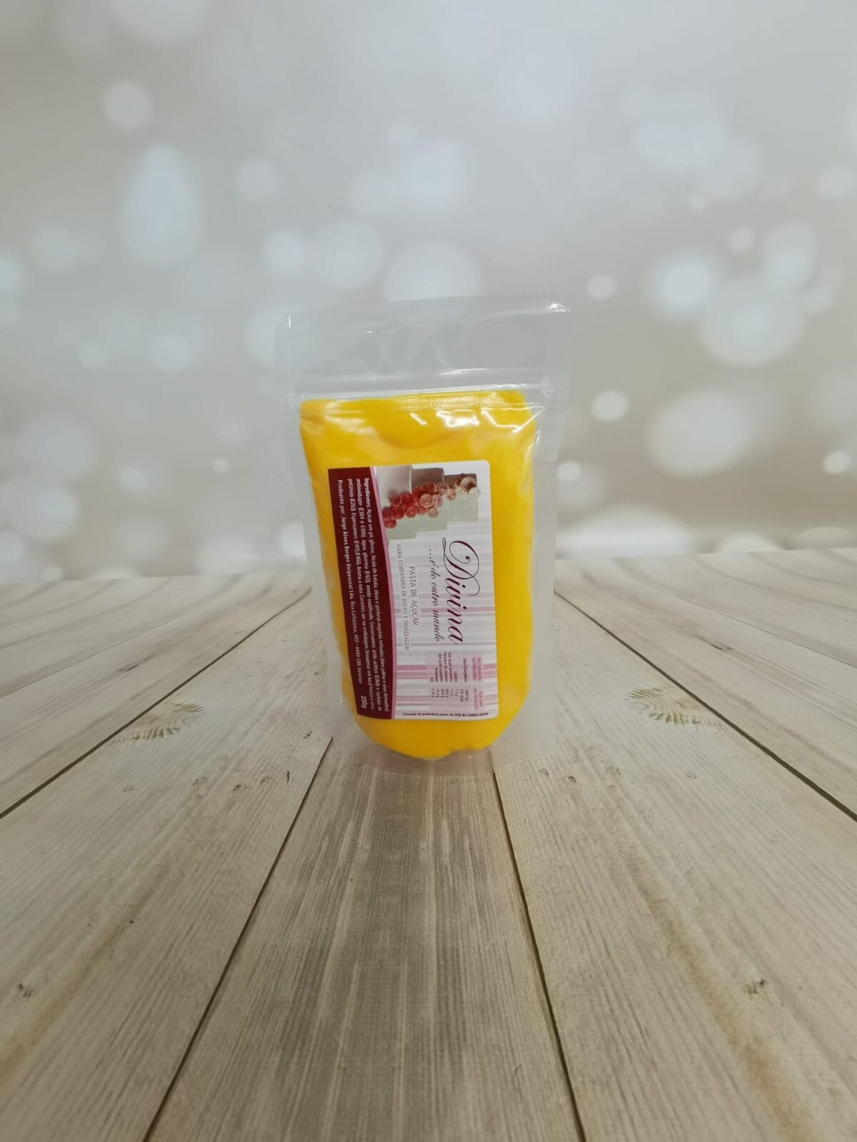 Pasta Açúcar Divina 250g Cor Amarelo 0 - Image 1