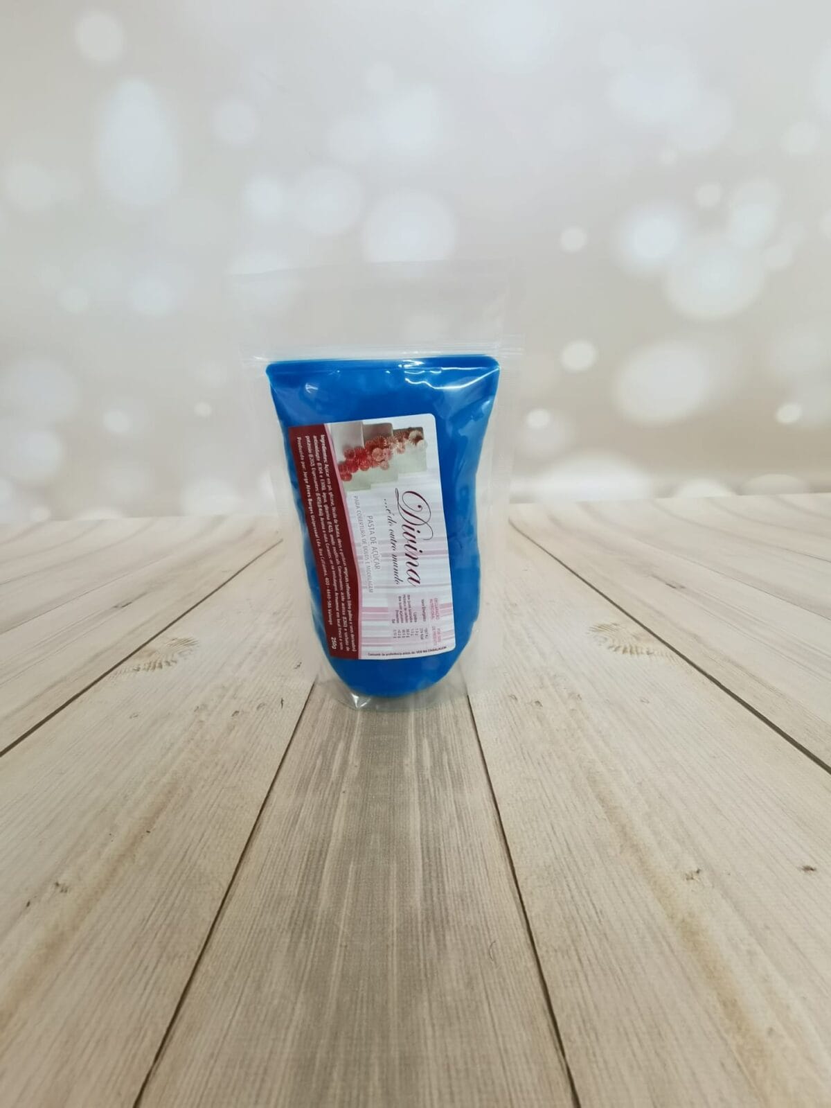 Pasta Açúcar Divina 250g Cor Azul 2 - Image 1