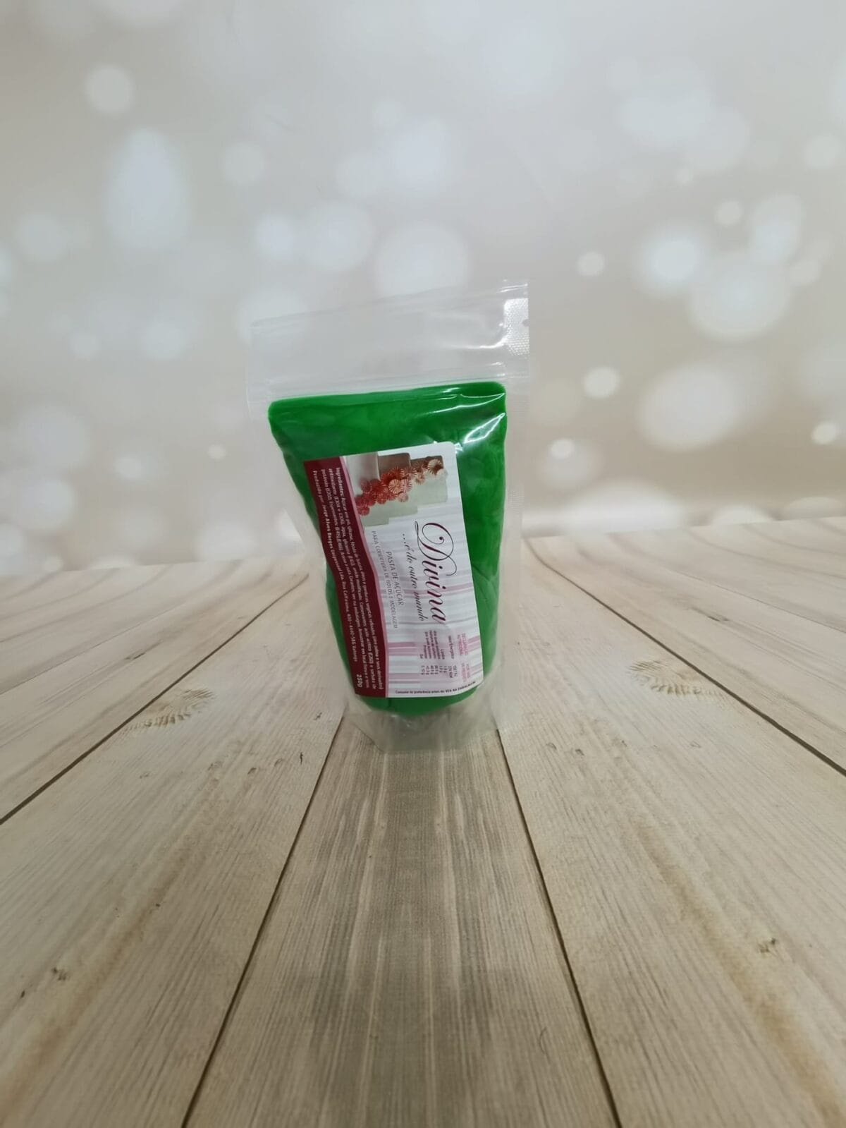 Pasta Açúcar Divina 250g Cor Verde 3 - Image 1