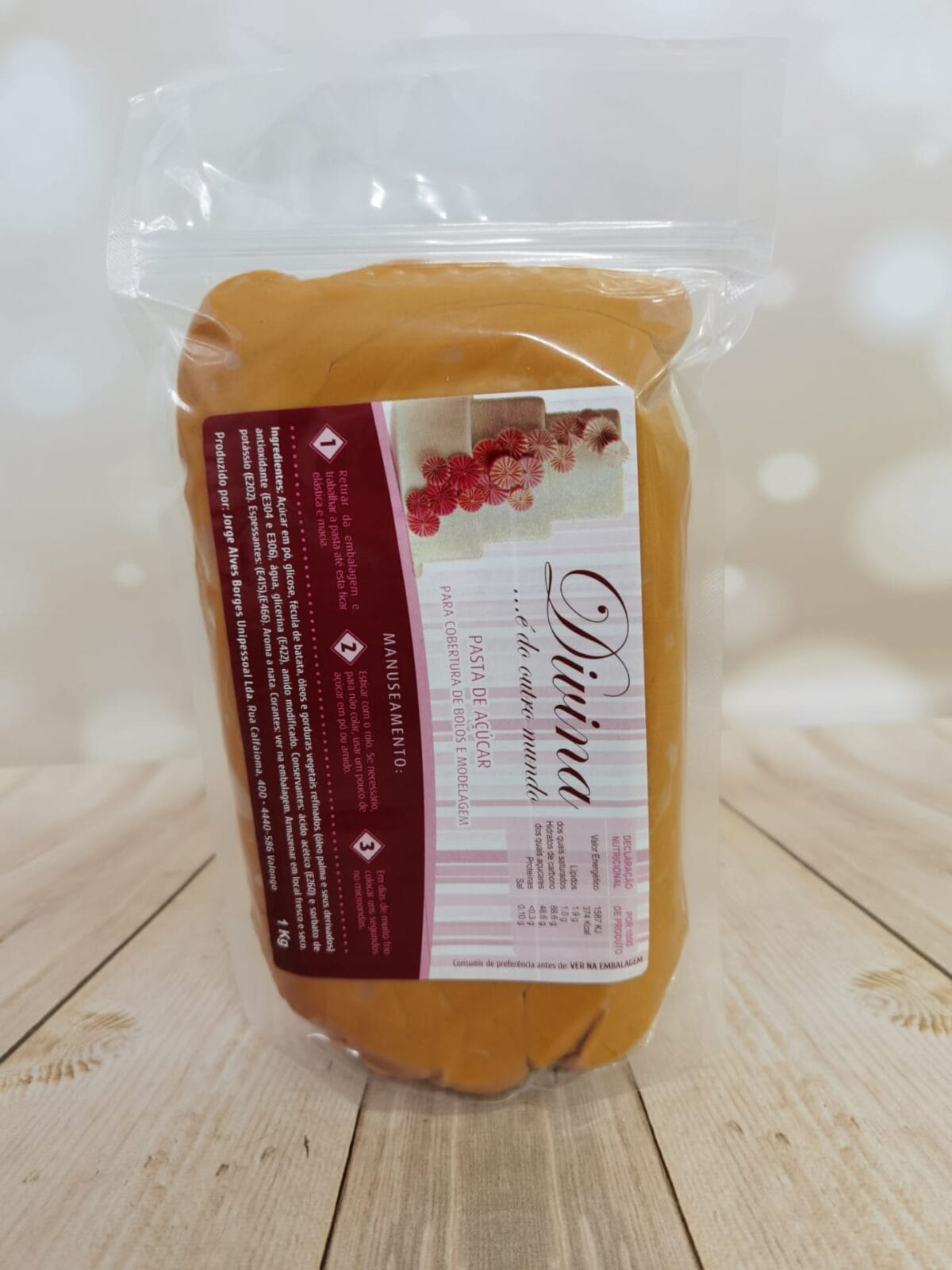 Pasta Açúcar Divina Kg Cor Camel - Image 1