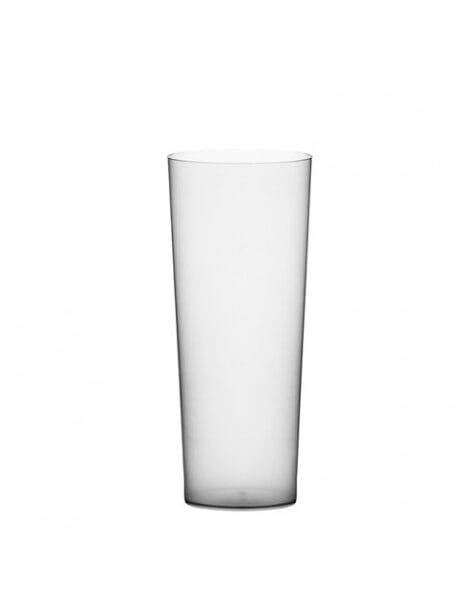 Copo Tubo 22cl PP Plástico