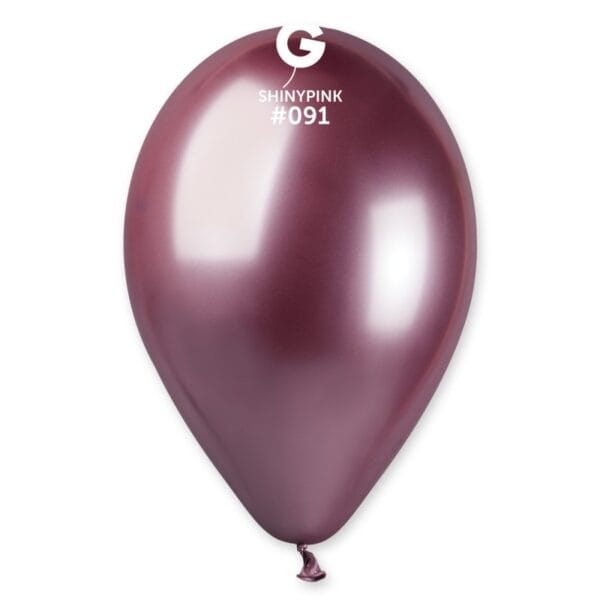Balões Latex #091 Rosa Shiny 13'' Gemar c/50
