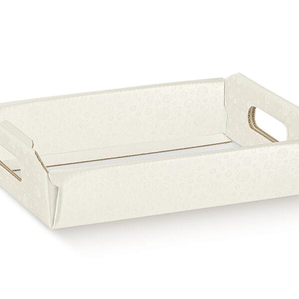 Scotton Cesto Esferas Branca 350x260x70mm