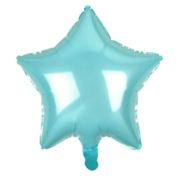 Balão Foil Estrela 19'' Azul Claro