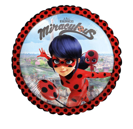 Balão Foil Ladybug 17''