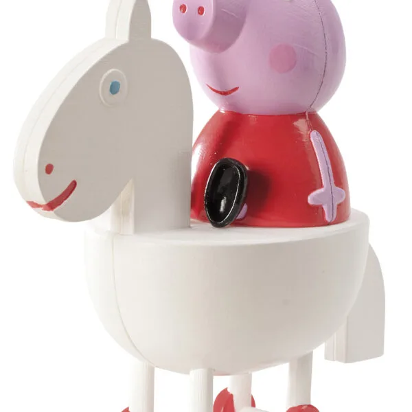 Dekora Figura Peppa Pig a Cavalo