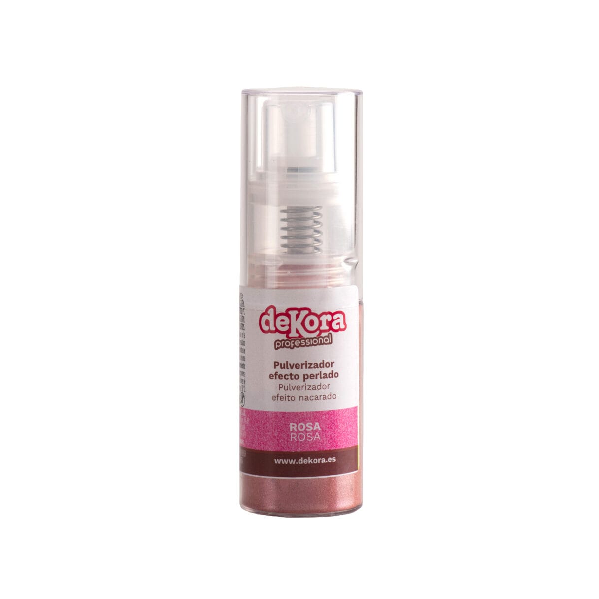 Dekora Pulverizador Efeito Perlado Rosa 10gr - Image 1