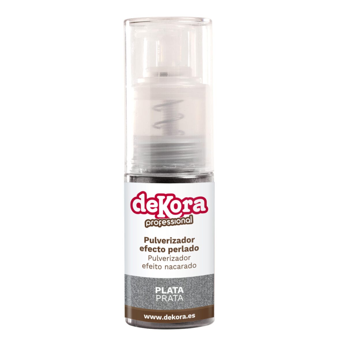 Pulverizador Dekora Prata Efeito Perlado 10gr - Image 1