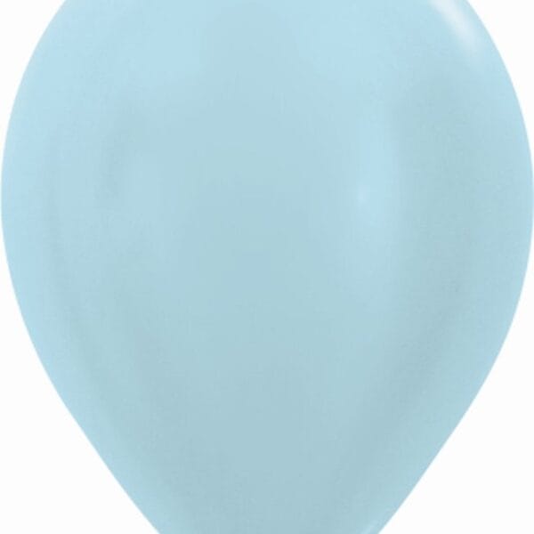Balões Latex Azul Cetim 13cm c/100 Sempertex