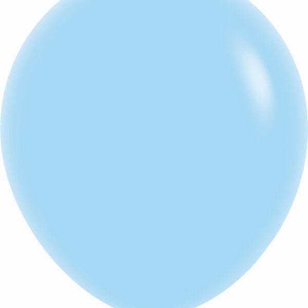 Balões Latex Azul Pastel 45cm c/15 Sempertex