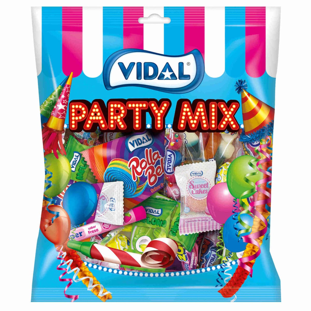 Saqueta Vidal Party Mix 150gr c/12 - Image 1