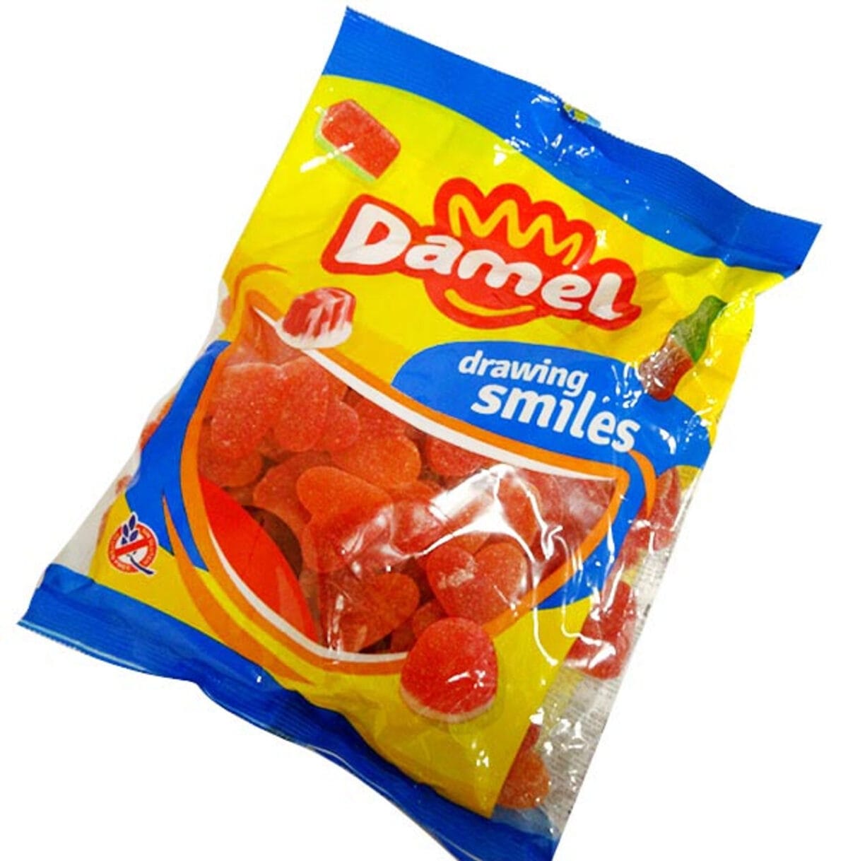 Damel Saco Corações Pêssego c/250 - Image 1