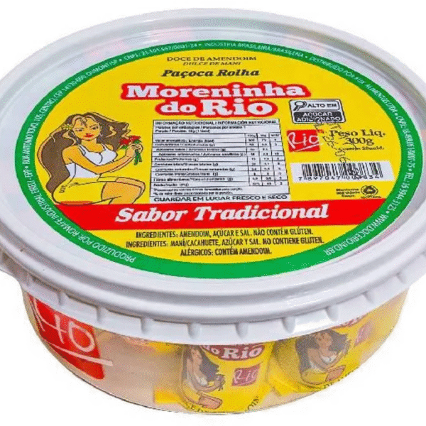 Paçoca Rolha Jazam 300gr