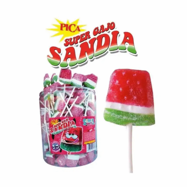 Chupa Magic Pop Talhada Melancia c/100